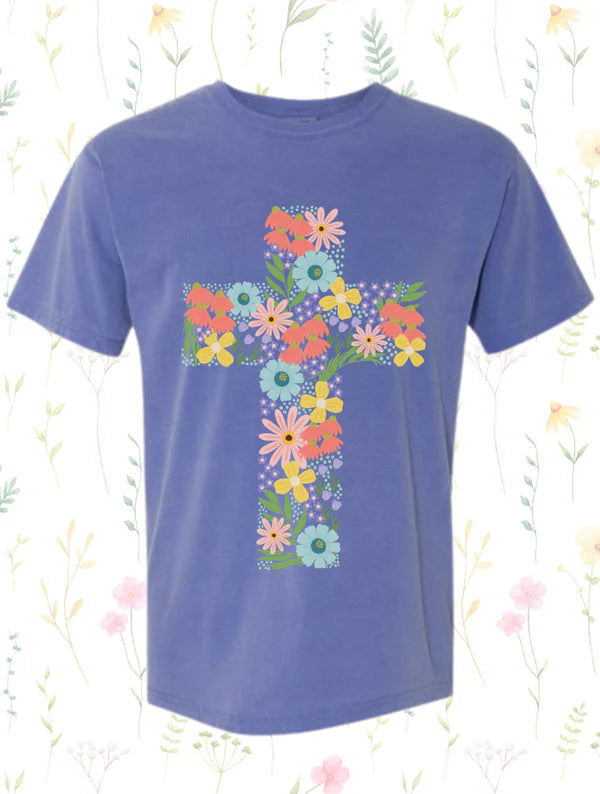 Floral Cross