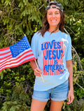 Loves Jesus & America